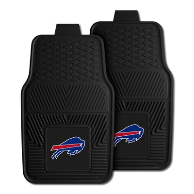 Buffalo Bills Logo Brands Two-Piece Vinyl Car Mat Set