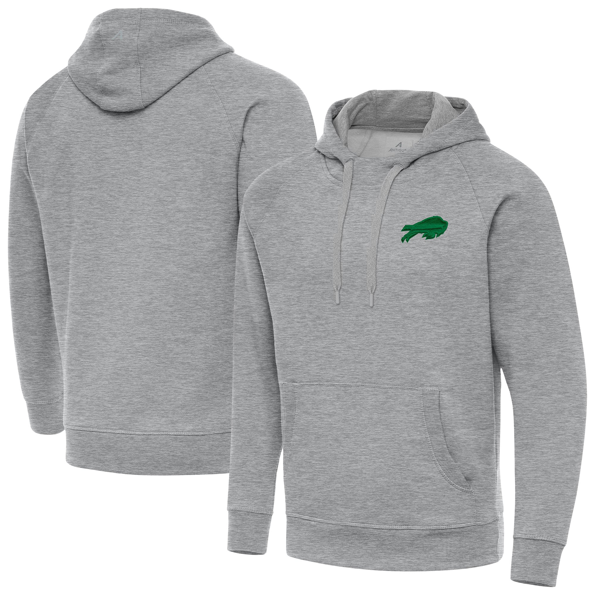 Men's Buffalo Bills Antigua Heather Gray St. Patrick's Day Victory ...