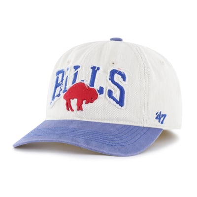 Buffalo Bills '47 Throwback Groton Franchise Fitted Hat - Natural
