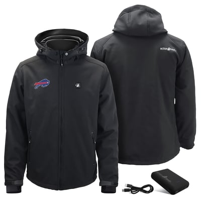 Buffalo Bills ActionHeat 5V Softshell Heated Jacket - Black