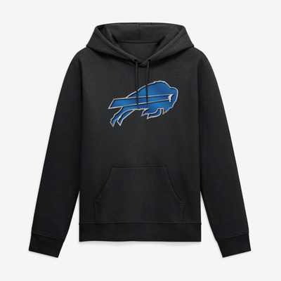 Buffalo Bills Big & Tall Forged Mascot Hoodie - Black