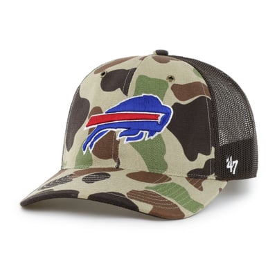 Buffalo Bills Carhartt x '47 Adjustable Trucker Hat - Duck Camo