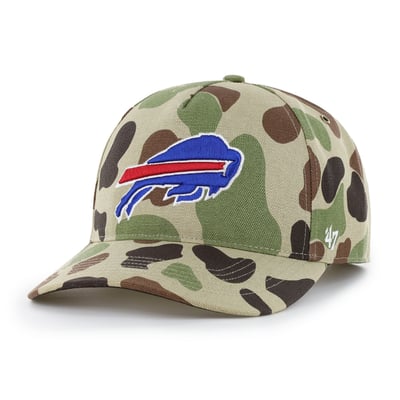 Buffalo Bills Carhartt x '47 Hitch Adjustable Hat - Duck Camo