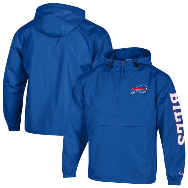 Recovered Fleece Hoody - NFL Buffalo Bills Ecru Blanc