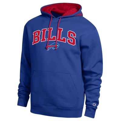  Buffalo Bills Champion Contrast Hoodie - Royal/Red
