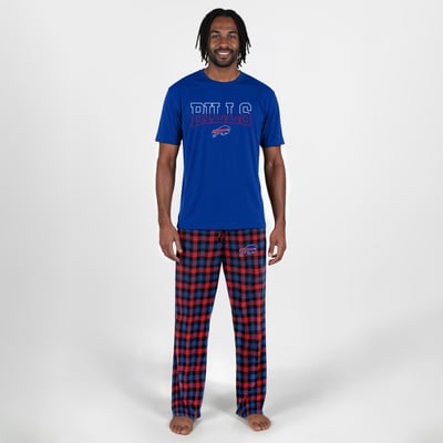 Buffalo Bills Concepts Sport Highland Sleep Set - Royal