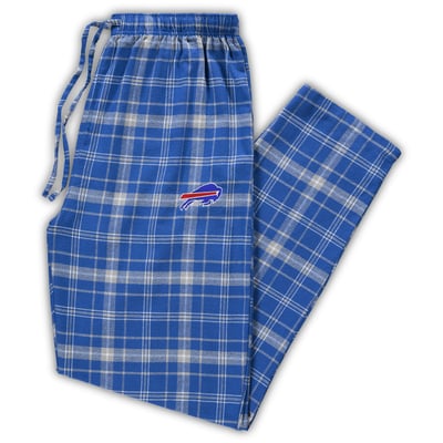 Buffalo Bills Concepts Sport Big & Tall Ultimate Sleep Pant - Royal/Gray