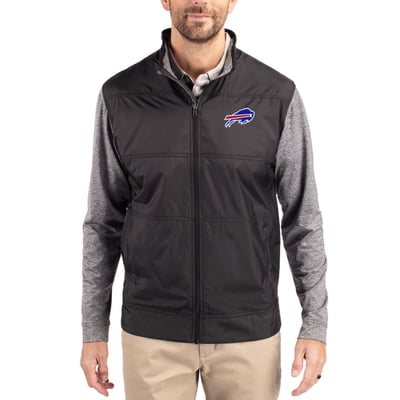 Buffalo Bills Cutter & Buck Stealth Full-Zip Jacket - Black