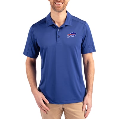 Buffalo Bills Cutter & Buck Prospect Textured Stretch Polo - Royal