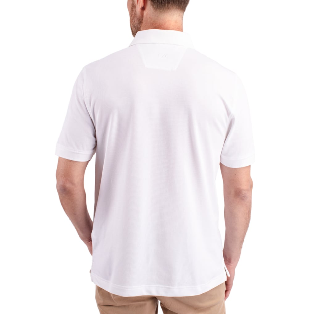 Buffalo Bills Cutter & Buck Advantage Polo - White