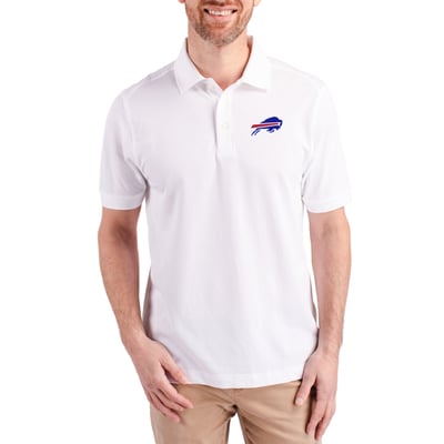 Buffalo Bills Cutter & Buck Advantage Polo - White