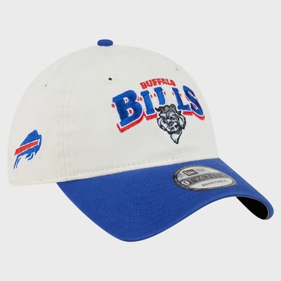 Buffalo Bills Disney x New Era 9TWENTY Adjustable Hat - Cream/Royal
