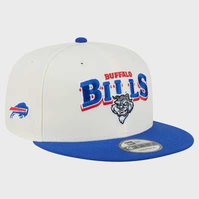 Buffalo Bills Disney x New Era Beast 9FIFTY Snapback Hat - Cream/Royal
