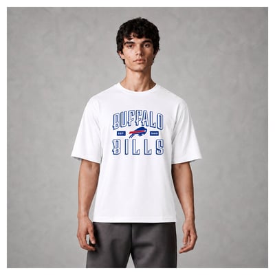 Buffalo Bills Levelwear Luxe Moment Stronghold Knit T-Shirt - White