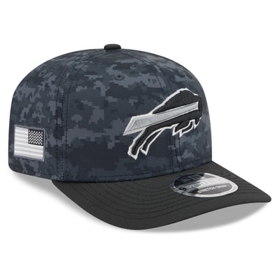Buffalo Bills New Era 2026 Salute To Service 9SEVENTY Adjustable Hat - Black
