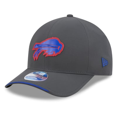 Buffalo Bills New Era 2026 Sideline Cold Weather  9FORTY M-Crown Adjustable Hat - Charcoal