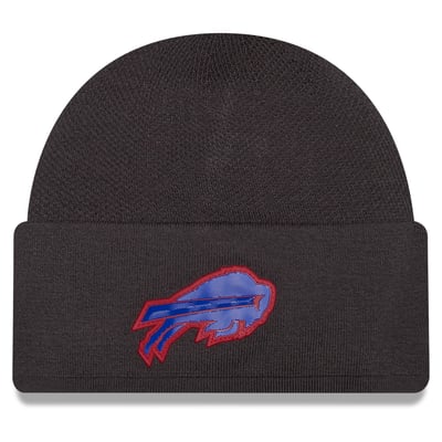 Buffalo Bills New Era 2026 Sideline Cold Weather  Skully Knit Hat - Charcoal