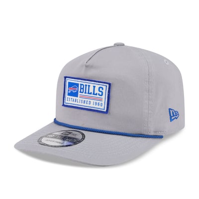 Buffalo Bills New Era Patch 19TWENTY Adjustable Hat - Gray