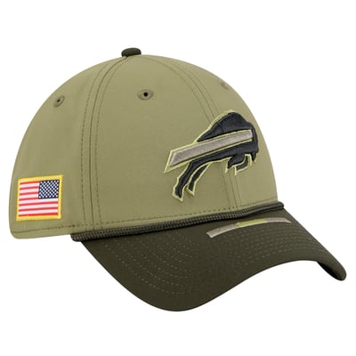  Buffalo Bills New Era 2025 Salute to Service 39THIRTY Flex Hat - Green