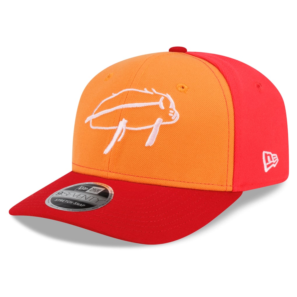 Men's Buffalo Bills Josh Allen New Era Orange/Red Isaac Billustration ...