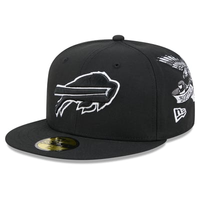 Buffalo Bills New Era x BJ Betts 2026 Salute To Service Lifestyle 59FIFTY Fitted Hat - Black