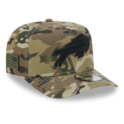 Buffalo Bills New Era x BJ Betts 2026 Salute To Service 9FIFTY A-Frame Snapback Hat - Camo