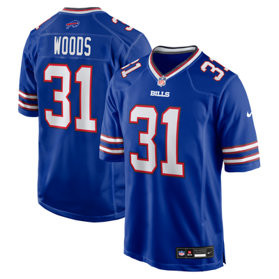 A.J. Woods Buffalo Bills Nike Team Game Jersey - Royal