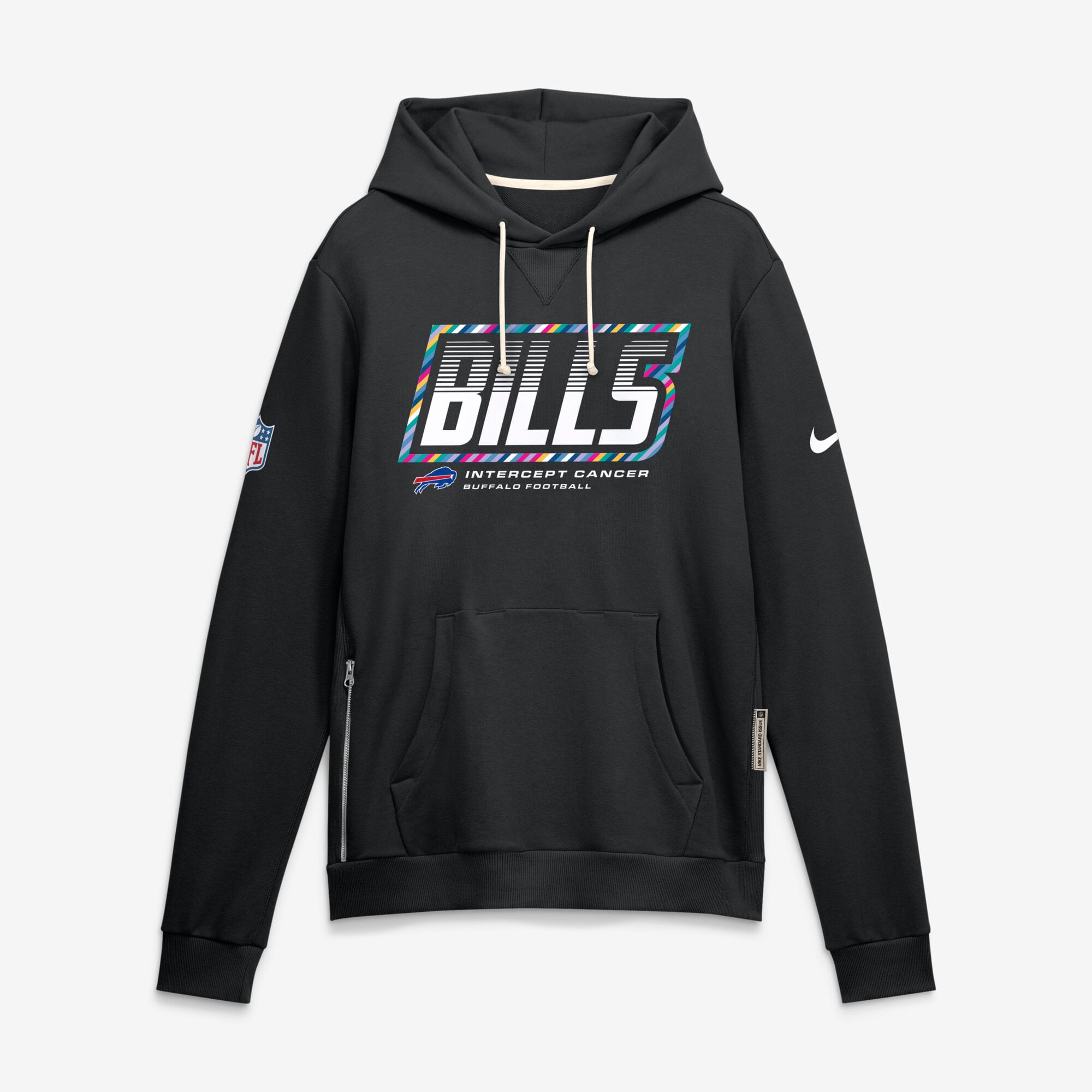 Men's Nike Black Buffalo Bills 2026 NFL Crucial Catch Sideline Standard ...