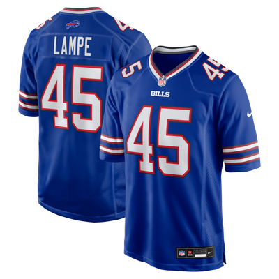 Brock Lampe Buffalo Bills Nike Team Game Jersey - Royal