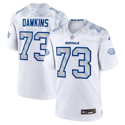 Dion Dawkins Buffalo Bills Nike Rivalries Collection Game Jersey - White