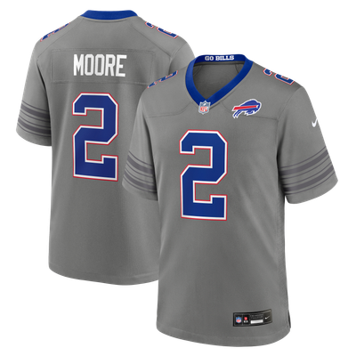 D.J. Moore Buffalo Bills Nike Game Player Jersey - Gray