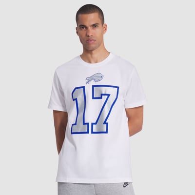Josh Allen Buffalo Bills Nike Rivalries Collection Player Name & Number T-Shirt - White