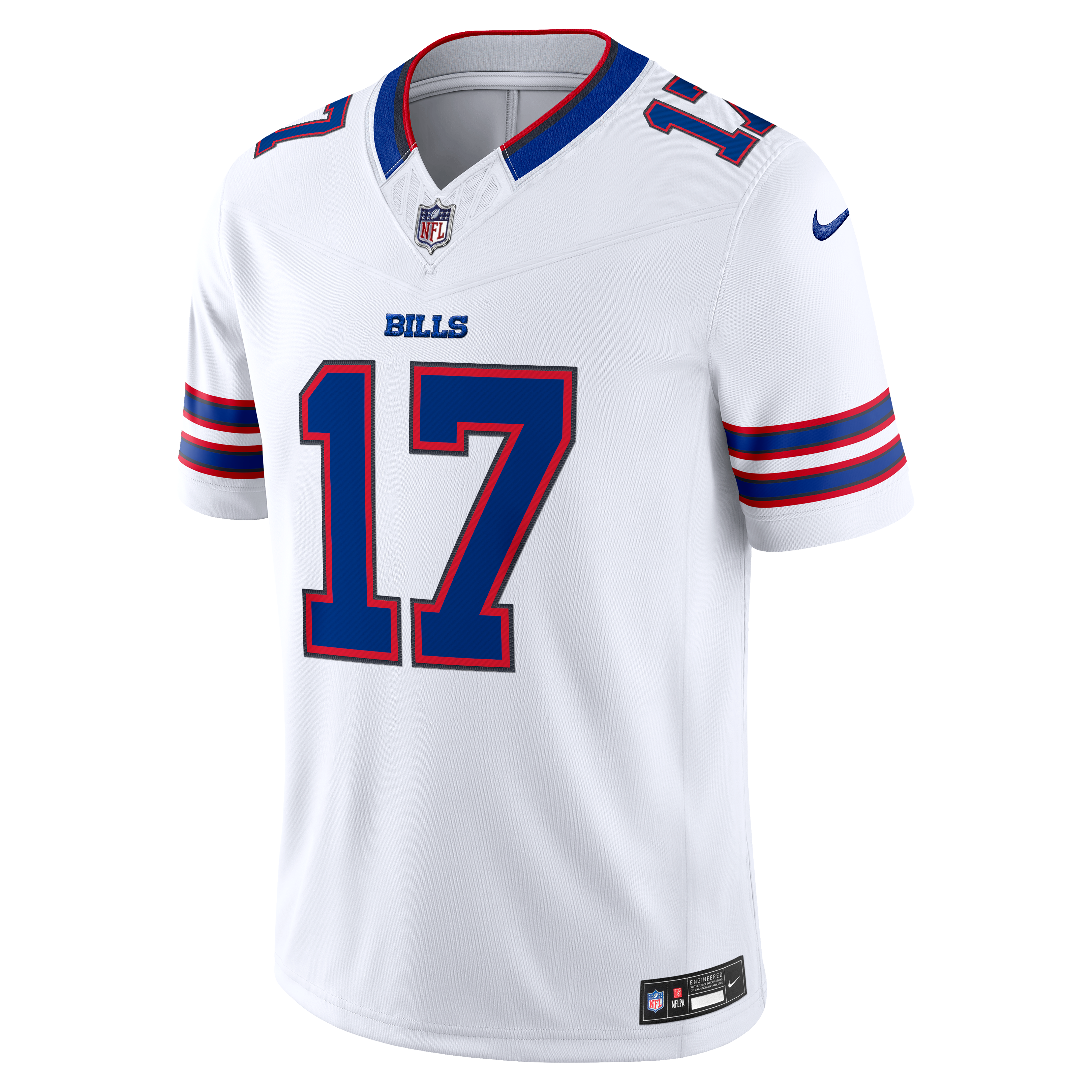 Josh Allen Buffalo Bills Vapor F.U.S.E. Stitched Limited Jersey White