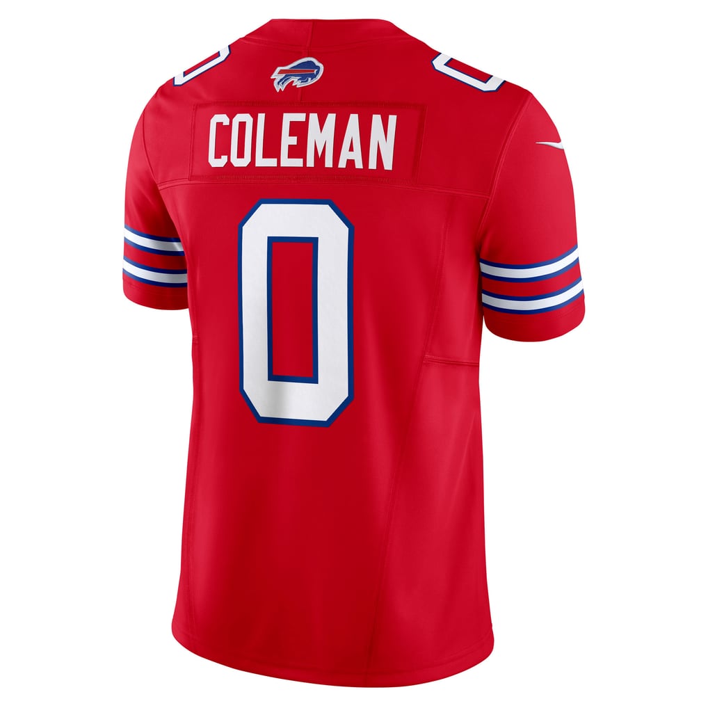 Men's Buffalo Bills Keon Coleman Nike Red Alternate Vapor F.U.S.E ...