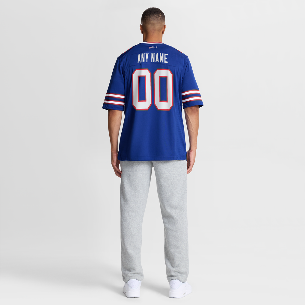 Buffalo Bills Nike Custom Game Jersey - Royal