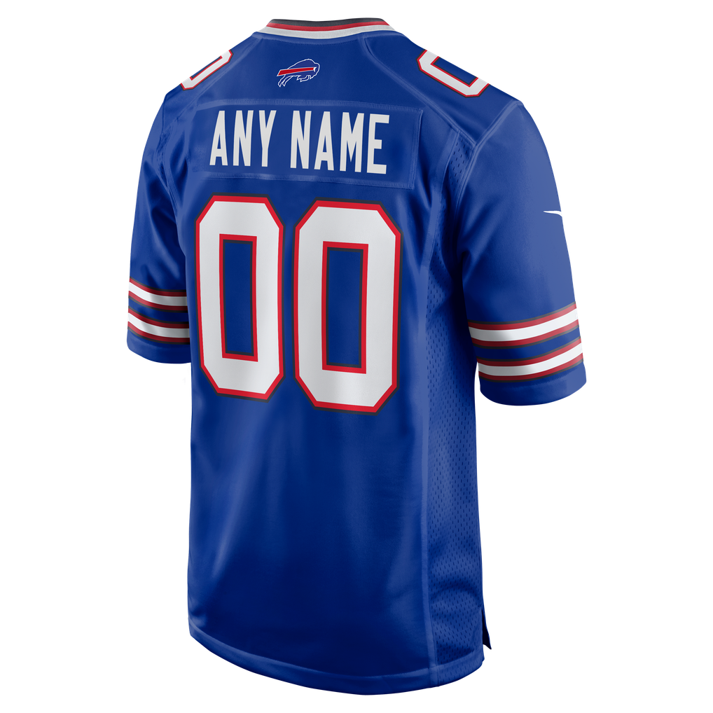 Buffalo Bills Nike Custom Game Jersey - Royal