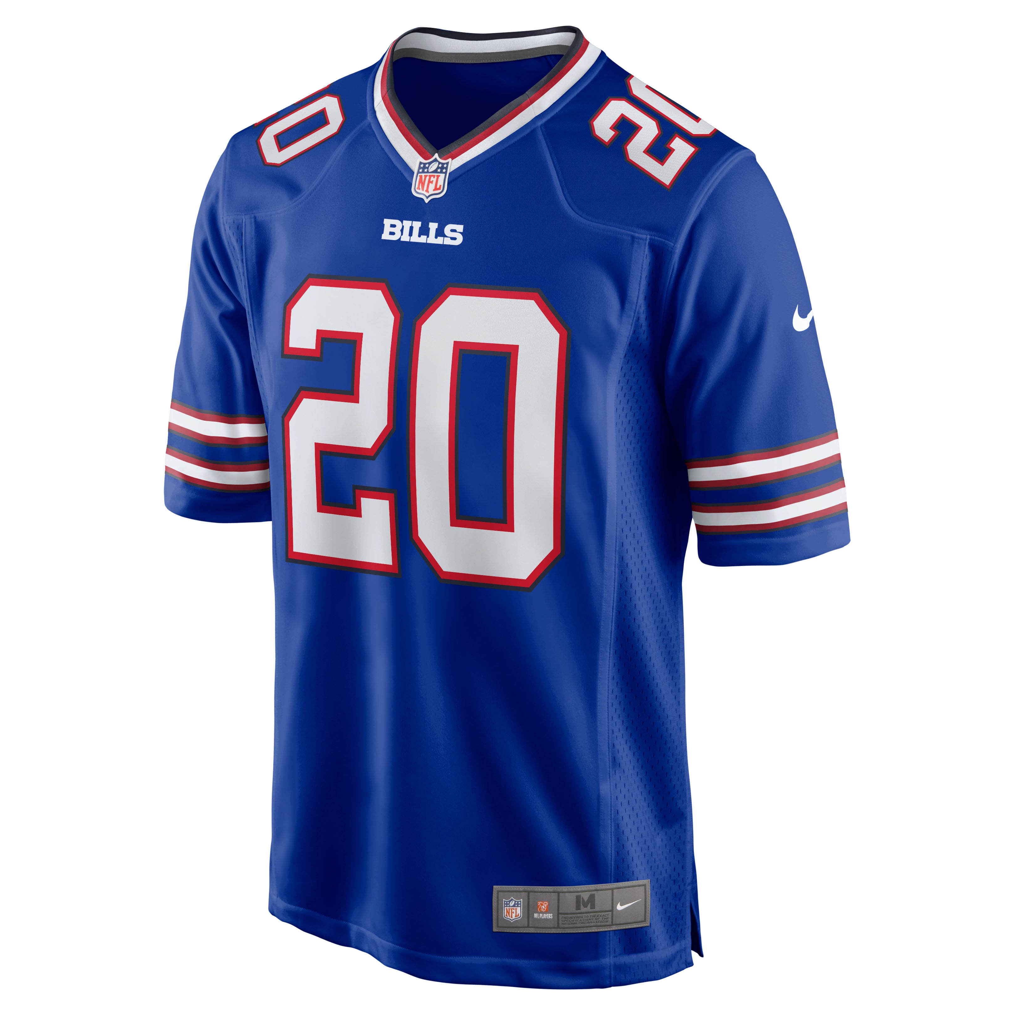 Men's Buffalo Bills Zack Moss Nike Royal Team Game Player Jersey