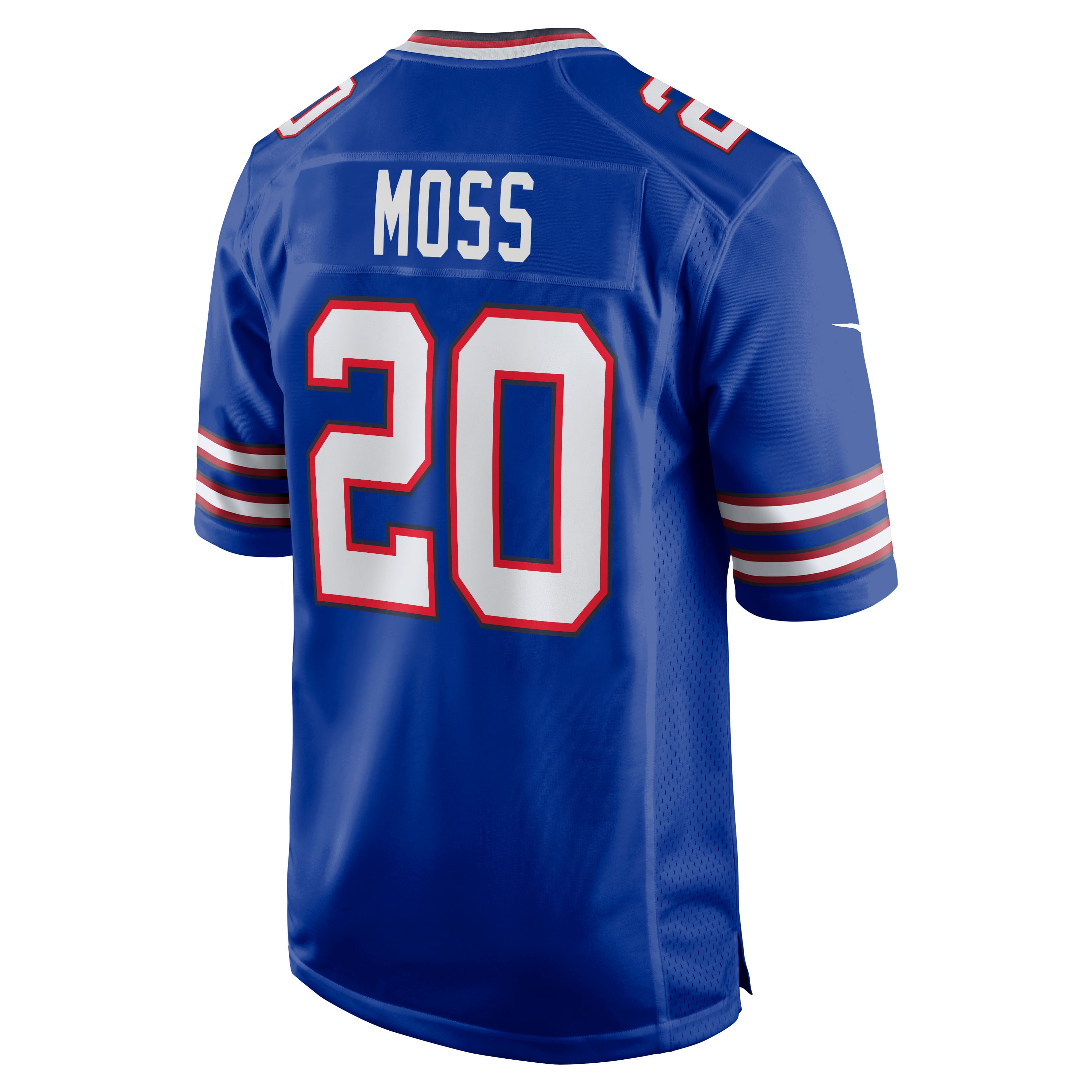 Men's Buffalo Bills Zack Moss Nike Royal Team Game Player Jersey