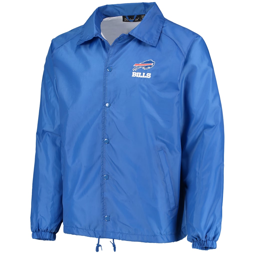 Buffalo Bills Coaches Classic Raglan Full-Snap Windbreaker Jacket - Royal