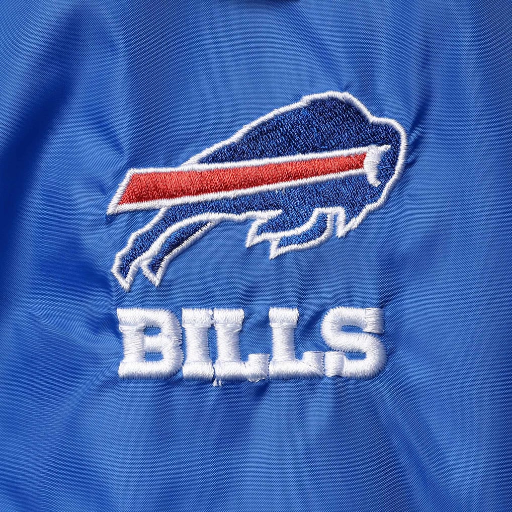 Buffalo Bills Coaches Classic Raglan Full-Snap Windbreaker Jacket - Royal
