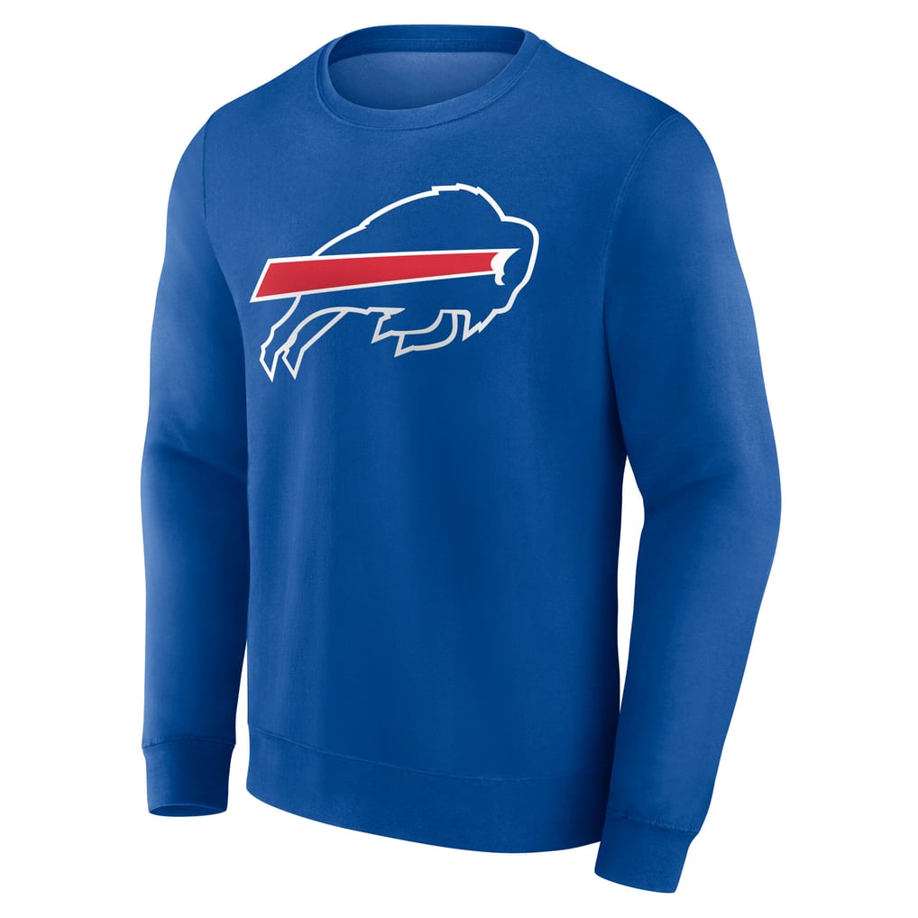 Buffalo Bills Team Authentic Personalized Name & Number Sweatshirt - Royal