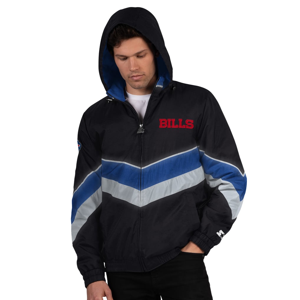 Buffalo Bills Starter Thursday Night Gridiron Full-Zip Jacket - Black/Royal