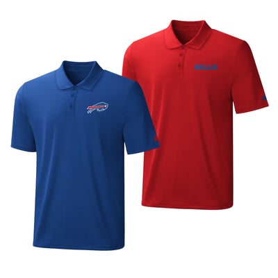  Buffalo Bills Starter Two-Pack Logo Polo Set - Royal/Red
