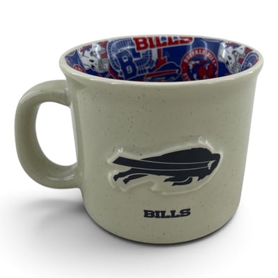 Buffalo Bills Pegasus 17oz. 3-D Mashup Stone Ceramic Mug