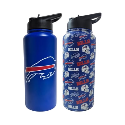 Buffalo Bills Pegasus Game Day Duo 41oz. Stainless Steel Water Bottle Set