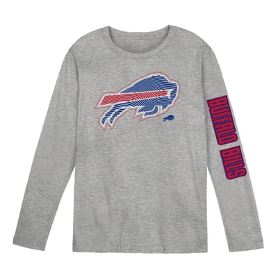 Buffalo Bills Outerstuff Preschool Air Raid Long Sleeve T-Shirt - Gray