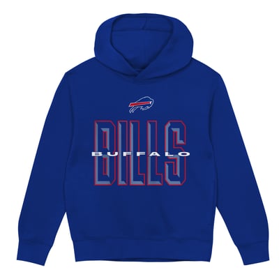 Buffalo Bills Outerstuff Preschool Field General Fleece Hoodie - Royal