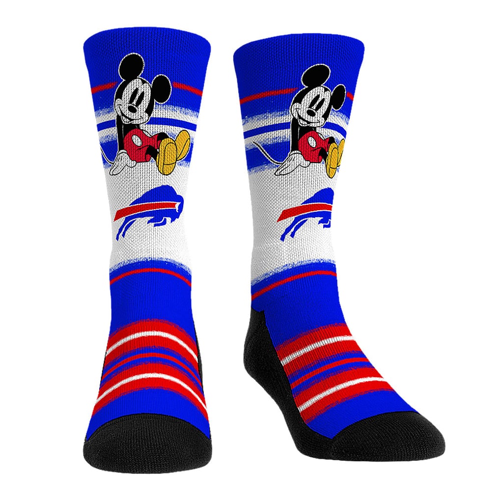 Buffalo Bills Rock Em Socks Unisex Disney Three-Pack Crew Socks Set