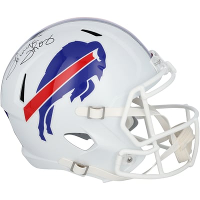 Thurman Thomas Buffalo Bills Autographed Fanatics Authentic Riddell Speed Replica Helmet
