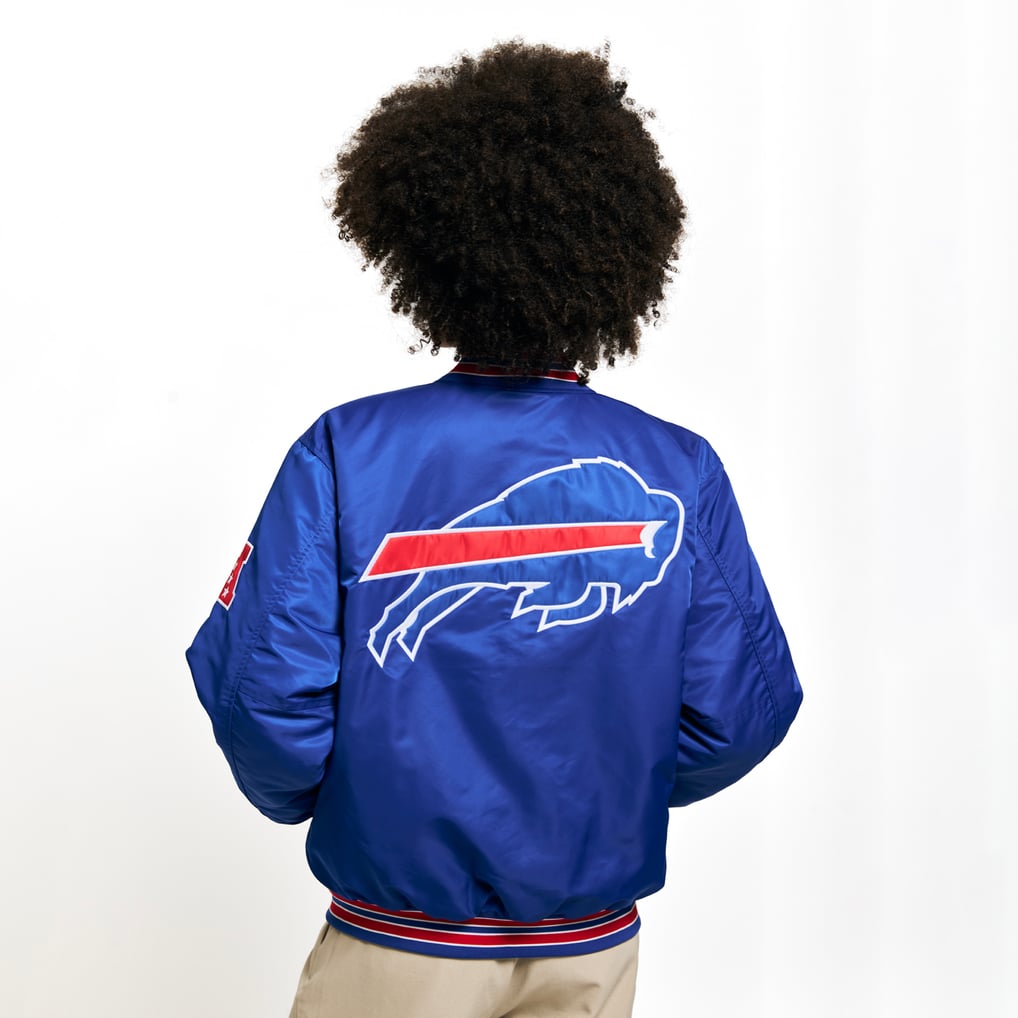 Buffalo Bills Golf Wang Unisex Full-Snap Bomber Jacket  - Royal